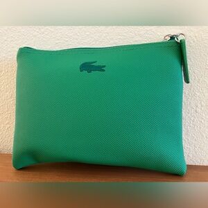 TURKISH AIRLINES x LACOSTE 2025 Green Sealed Amenity Kit Travel Pouch